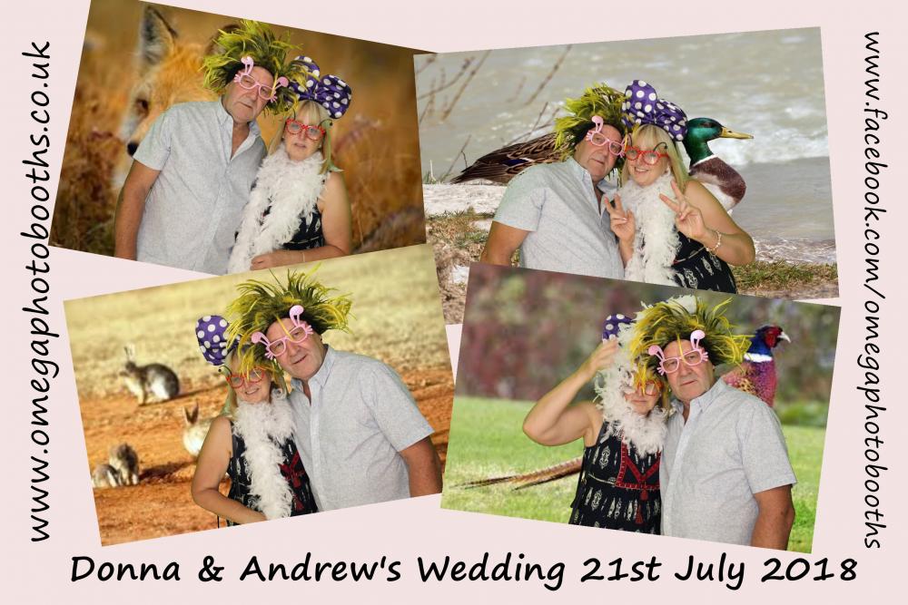 Donna & Andrew's Wedding | View more photos from the event at gallery.omegaphotobooths.co.uk/u/Omega-Photobooths/Donna-Andrews-Wedding
